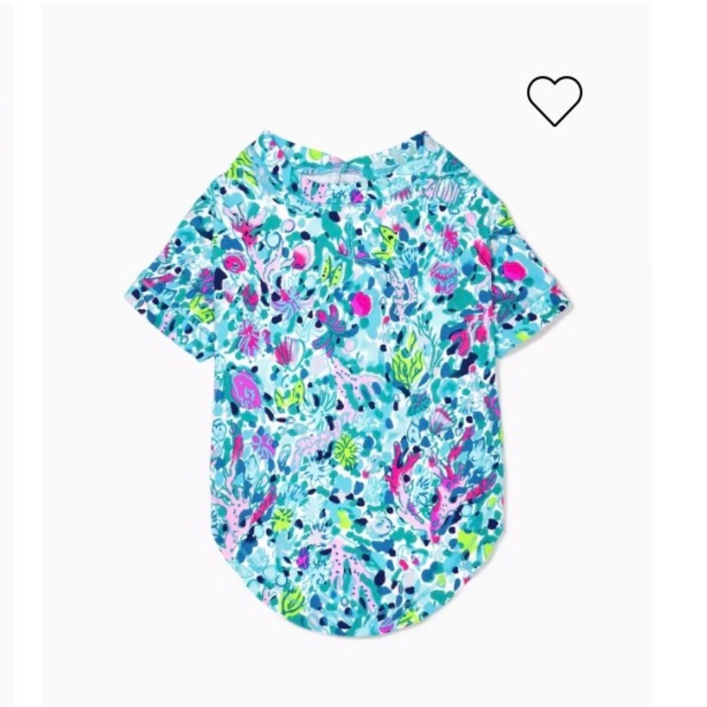 Lilly Pulitzer dog pajama shirt
